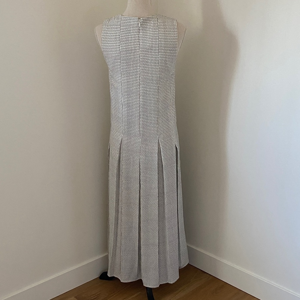COS Black and White Sleeveless Maxi Dress - Picture 5 of 10